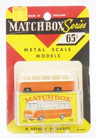 MATCHBOX 68B2 MERCEDES COACH BLISTER PACK