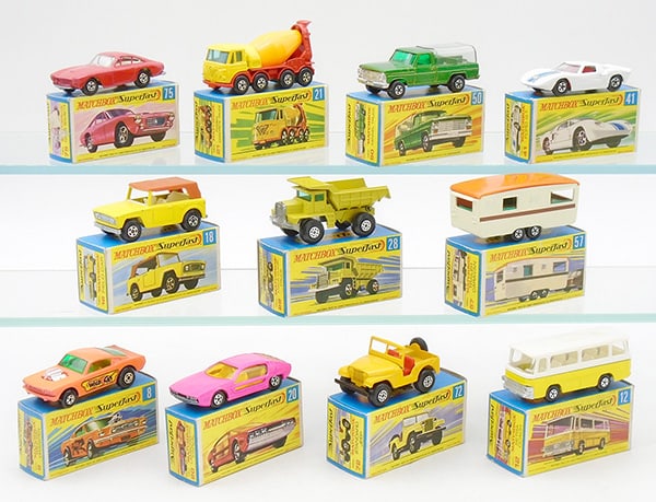 11 MATCHBOX SUPERFASTS (1 of 2)