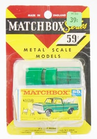 MATCHBOX 50C3 KENNEL TRUCK BLISTER PACK
