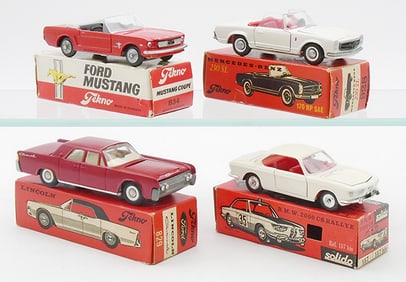 TEKNO & SOLIDO VEHICLES