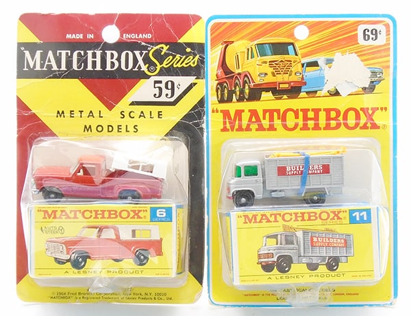 2 MATCHBOX BLISTER PACKS (1 of 2)