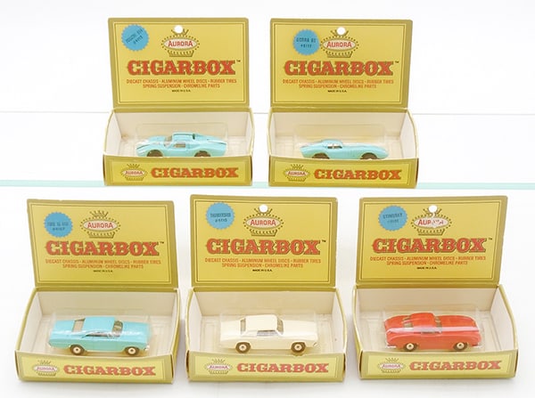 5 AURORA CIGAR BOX VEHICLES (1 of 2)