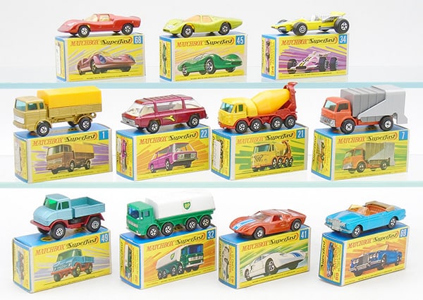 11 MATCHBOX SUPERFASTS (1 of 2)