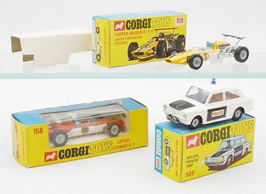 3 CORGI VEHICLES