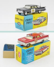2 CORGI CHEVROLET IMPALAS