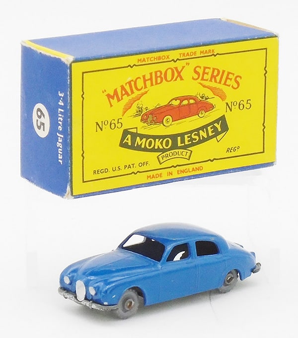 MATCHBOX 65A1 JAGUAR SALOON: ST code 4, B5 orig box, C8.