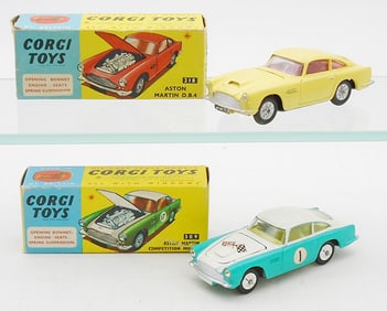2 CORGI ASTON MARTINS
