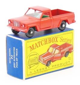 MATCHBOX 71B2 JEEP GLADIATOR PICK UP TRUCK