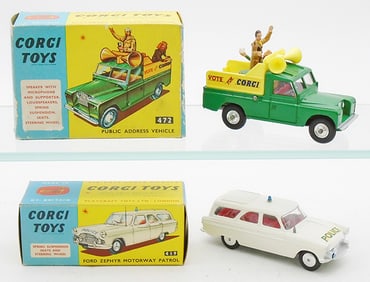 2 CORGI VEHICLES