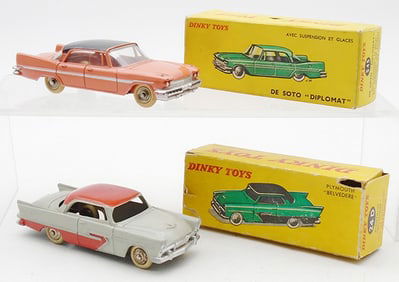 2 FRENCH DINKY VEHICLES