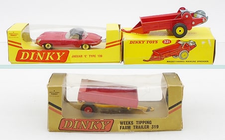 3 DINKY VEHICLES