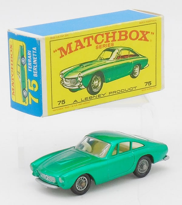 MATCHBOX 75B3 FERRARI BERLINETTA: ST code 1, E4 orig box, C9.