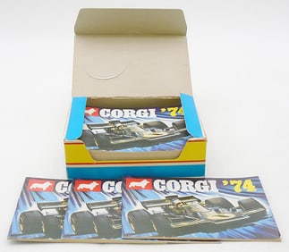 BOX OF 1974 CORGI CATALOGS
