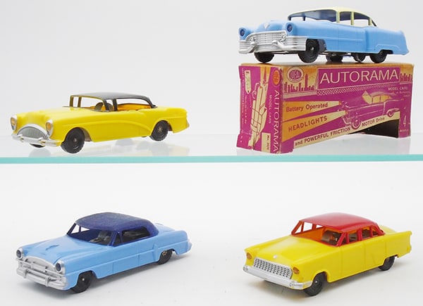 4 IDEAL AUTORAMA CARS (1 of 2)