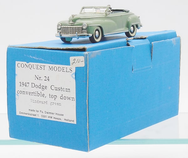 CONQUEST MODELS #24 1947 DODGE (1 of 2)