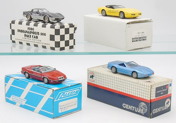 4 INDY PACE CAR MODELS (1 of 2)