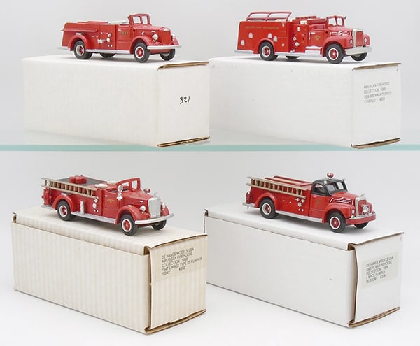 4 DEHANES FIRE TRUCKS (1 of 2)