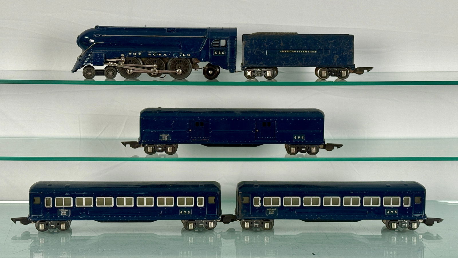 American Flyer 'The Royal Blue' Train Set (1 of 2)