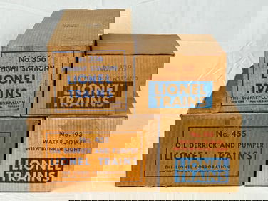 4 Lionel Model Railroad Accessories