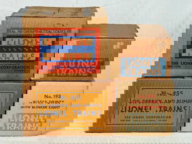 4 Lionel Model Train Accessories