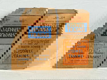 4 Lionel Train Accessories