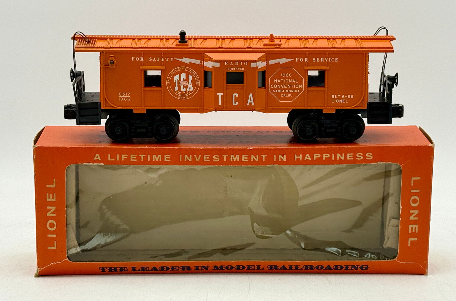 Lionel #6517 1966 TCA National Convention Caboose (1 of 3)