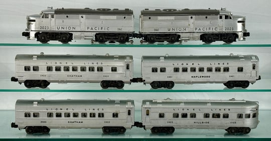 Lionel Postwar No. 2023 Union Pacific AnniversarySet