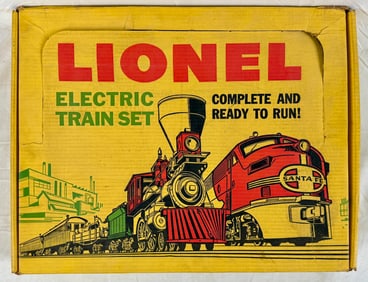 Lionel O Gauge Alaska Train Set No. 1611, circa 1959