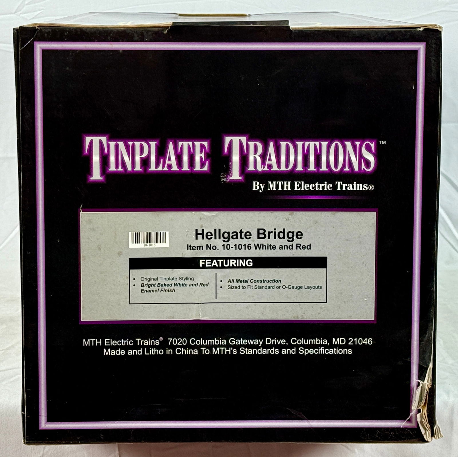 MTH Tinplate Traditions 10-1016 Standard & O Gauge Hellgate Bridge (1 of 3)