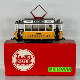 LGB 2035 G Scale Martini Trolley Streetcar