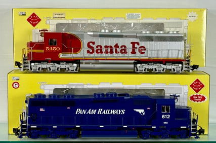 2 Aristo Craft Trains G Scale SD-45 Diesel Locomotives