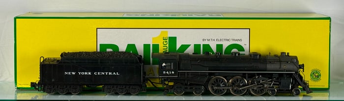 MTH RailKing 1 Gauge New York Central J3a Hudson Steam Locomotive & Tender No. 70-3010-1