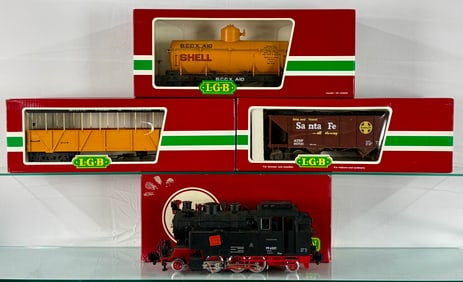 LGB G-Scale 'The Big Train' Steam Train set.