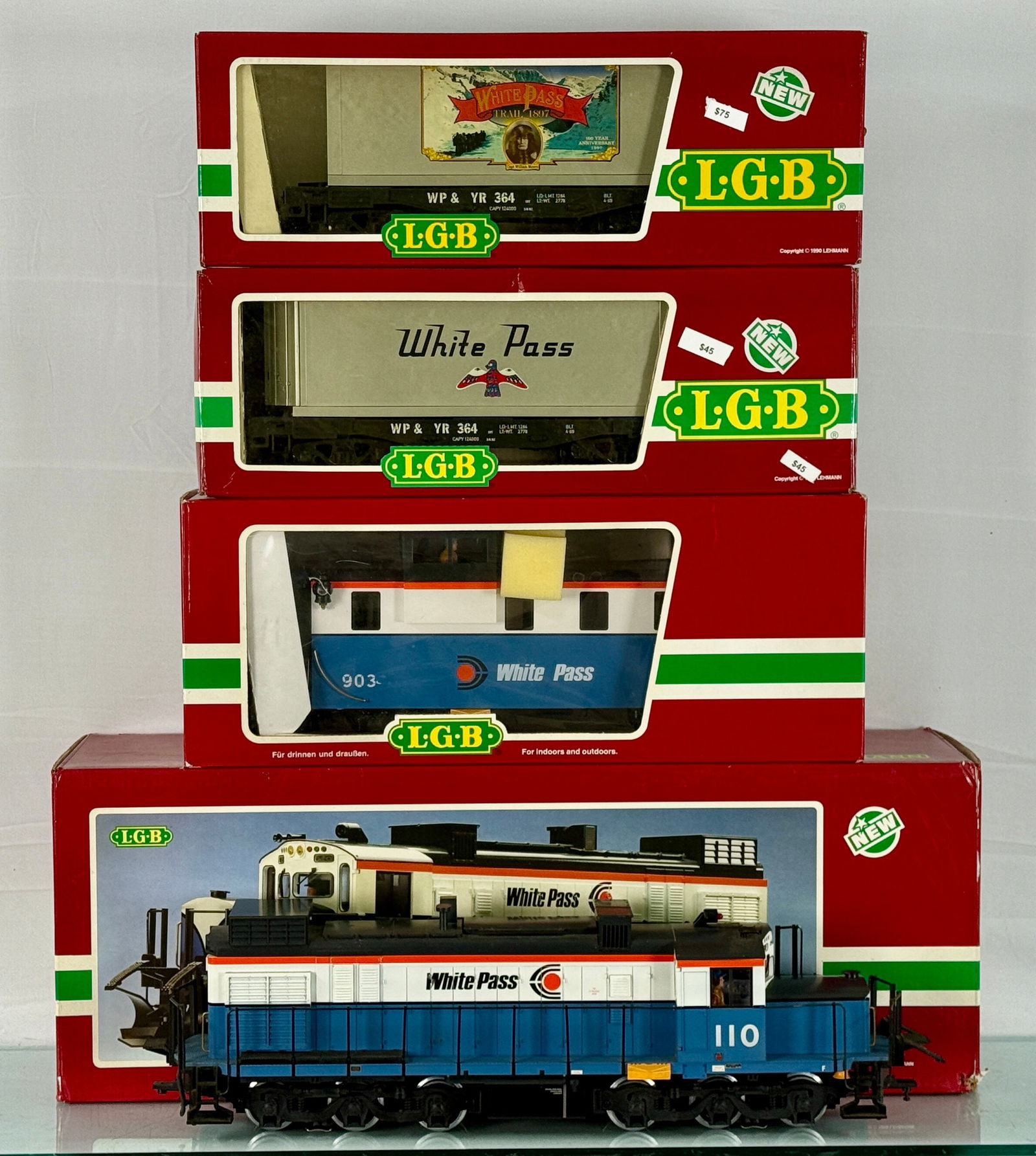 LGB G-Scale Model Trains Set (1 of 4)