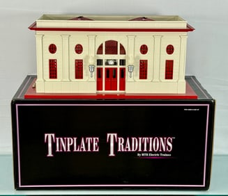 MTH Electric Trains Tinplate Traditions Standard Gauge No 116 Passenger Station