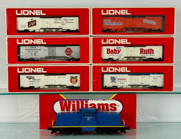 Williams and Lionel Train set
