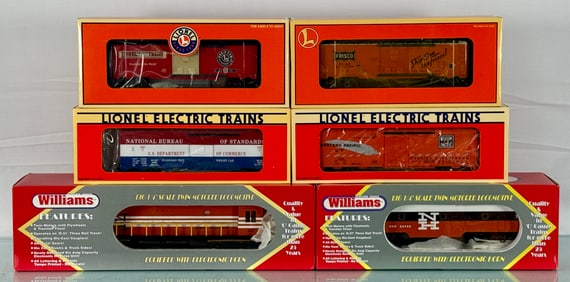 Williams and Lionel Train Set
