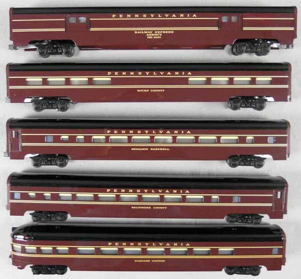 5 WEAVER PRR PASSENGER CARS: O ga, C8-9.