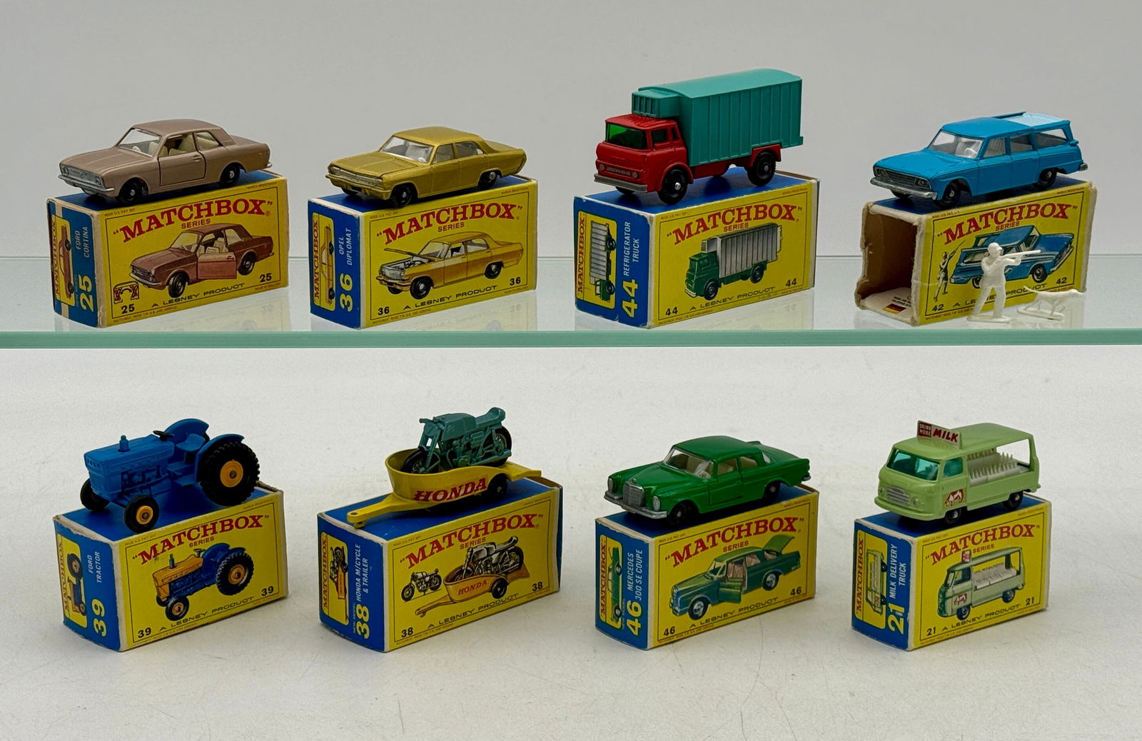 Eight Matchbox Vehicles (1 of 2)