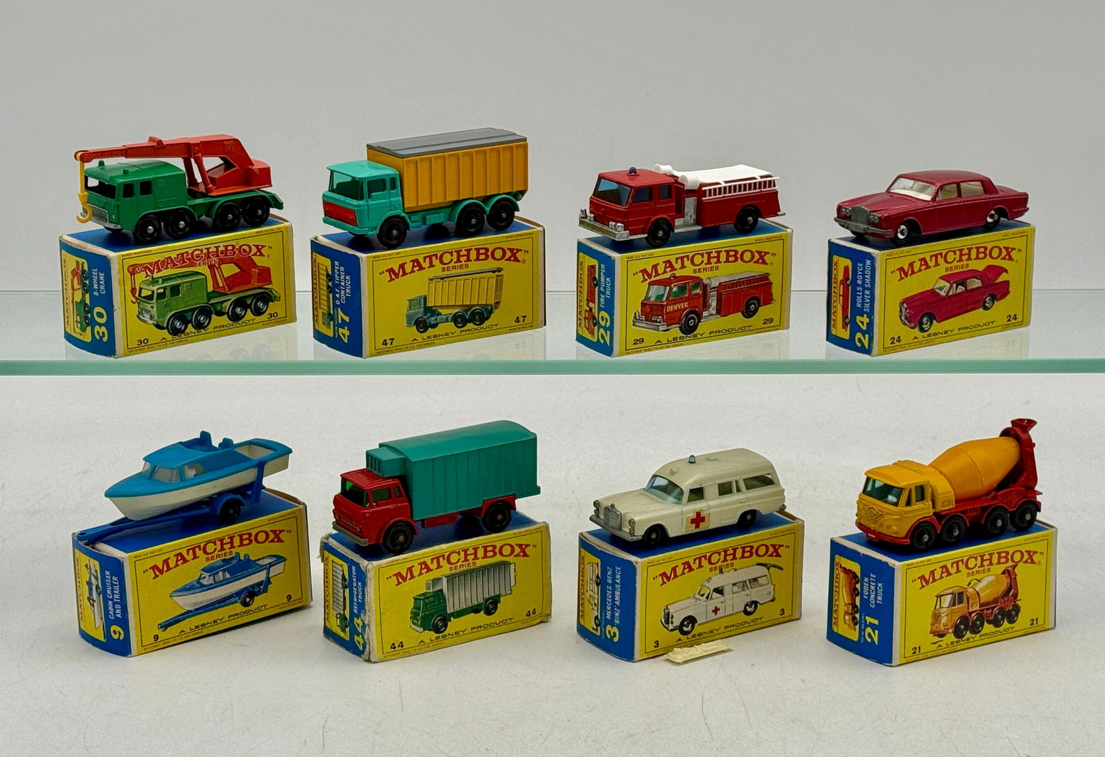 Eight Matchbox Vehicles (1 of 2)