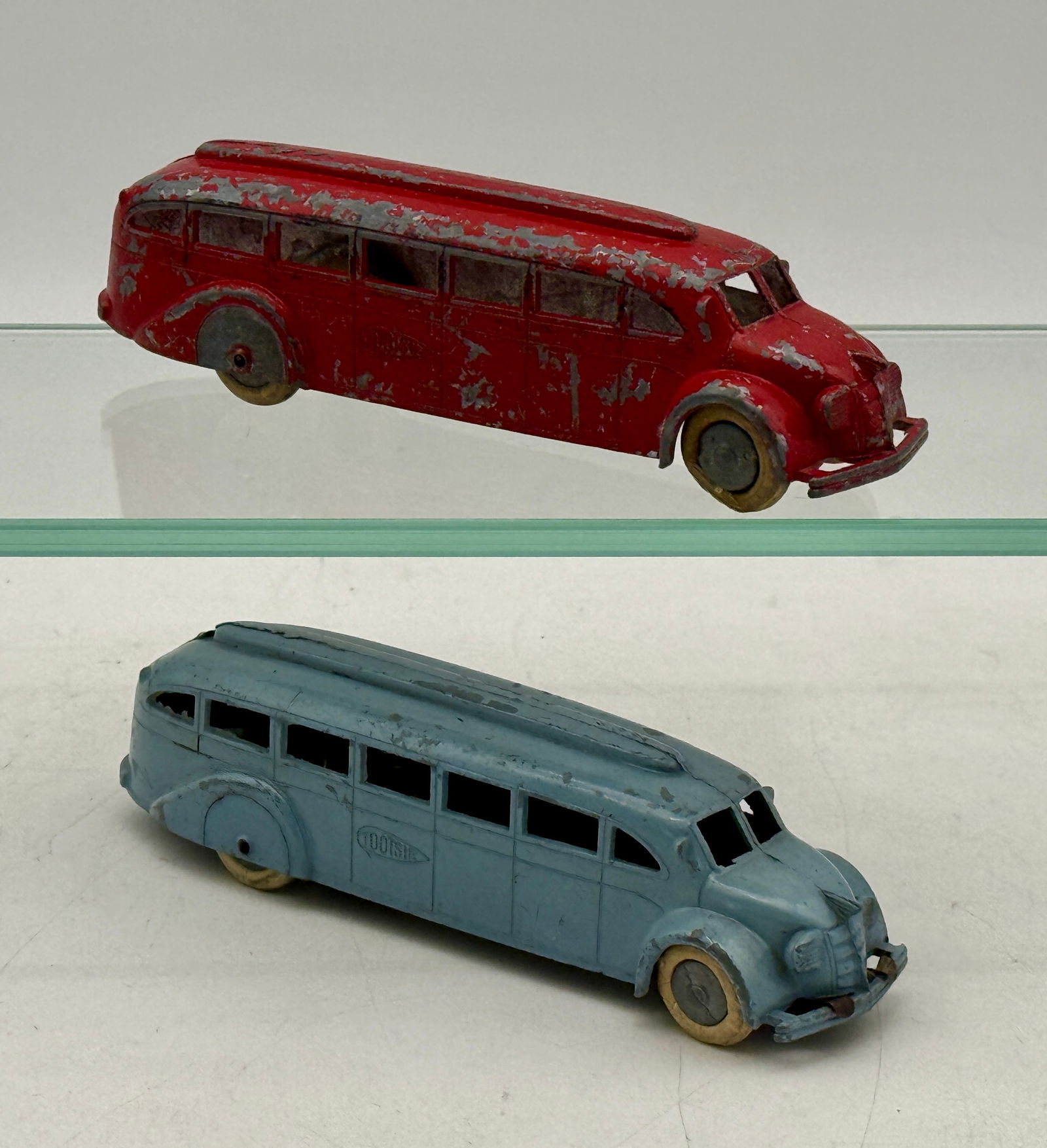 Two 1045 TootsieToy Greyhound Buses (1 of 3)