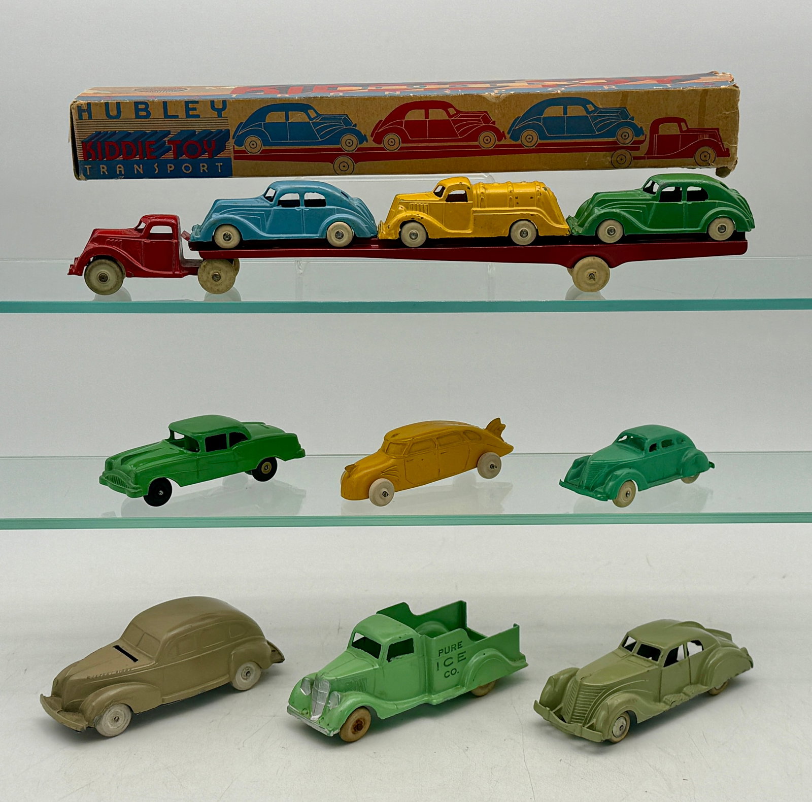 Six Hubley /Erie Vintage Die-Cast Toy Vehicles (1 of 2)