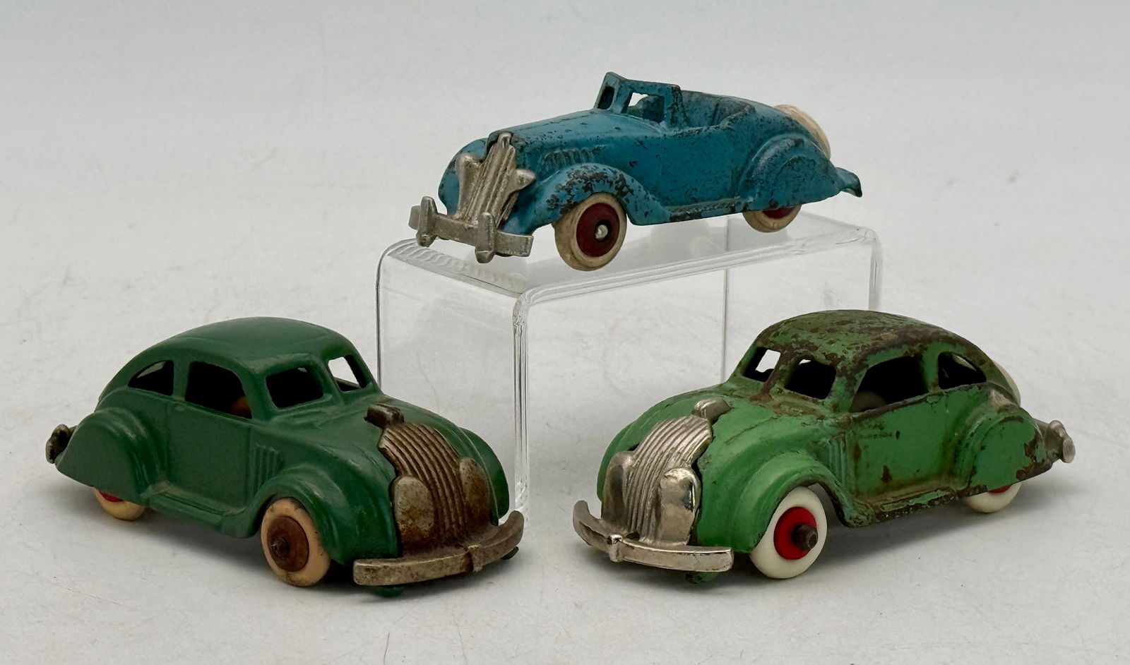 Three Cast Iron Toy Cars (1 of 2)