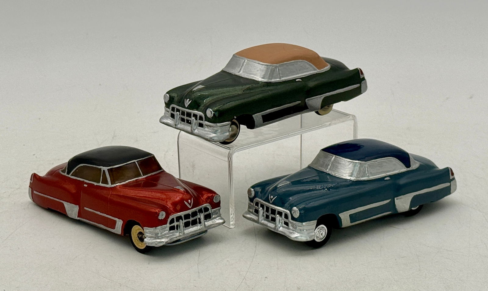 Three 1949 Cadillac Coupe de Ville Model Cars (1 of 3)