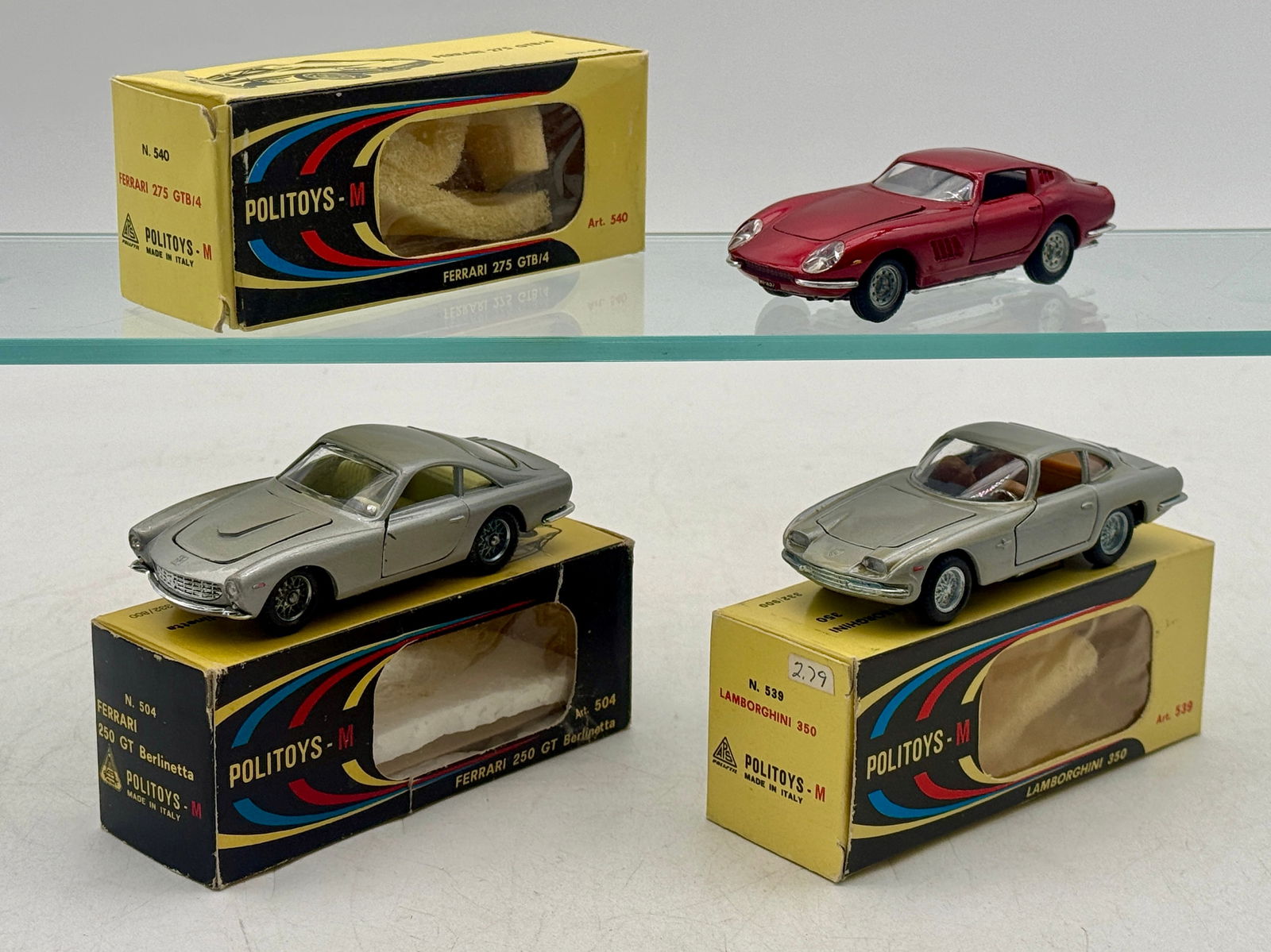 Three Politoys-M Autos (1 of 2)