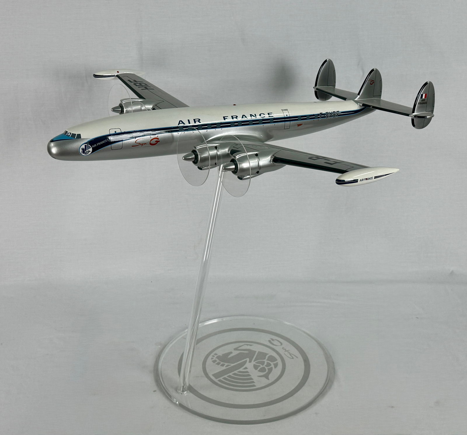 Air France Lockheed Super Constellation Model Airplane (1 of 10)