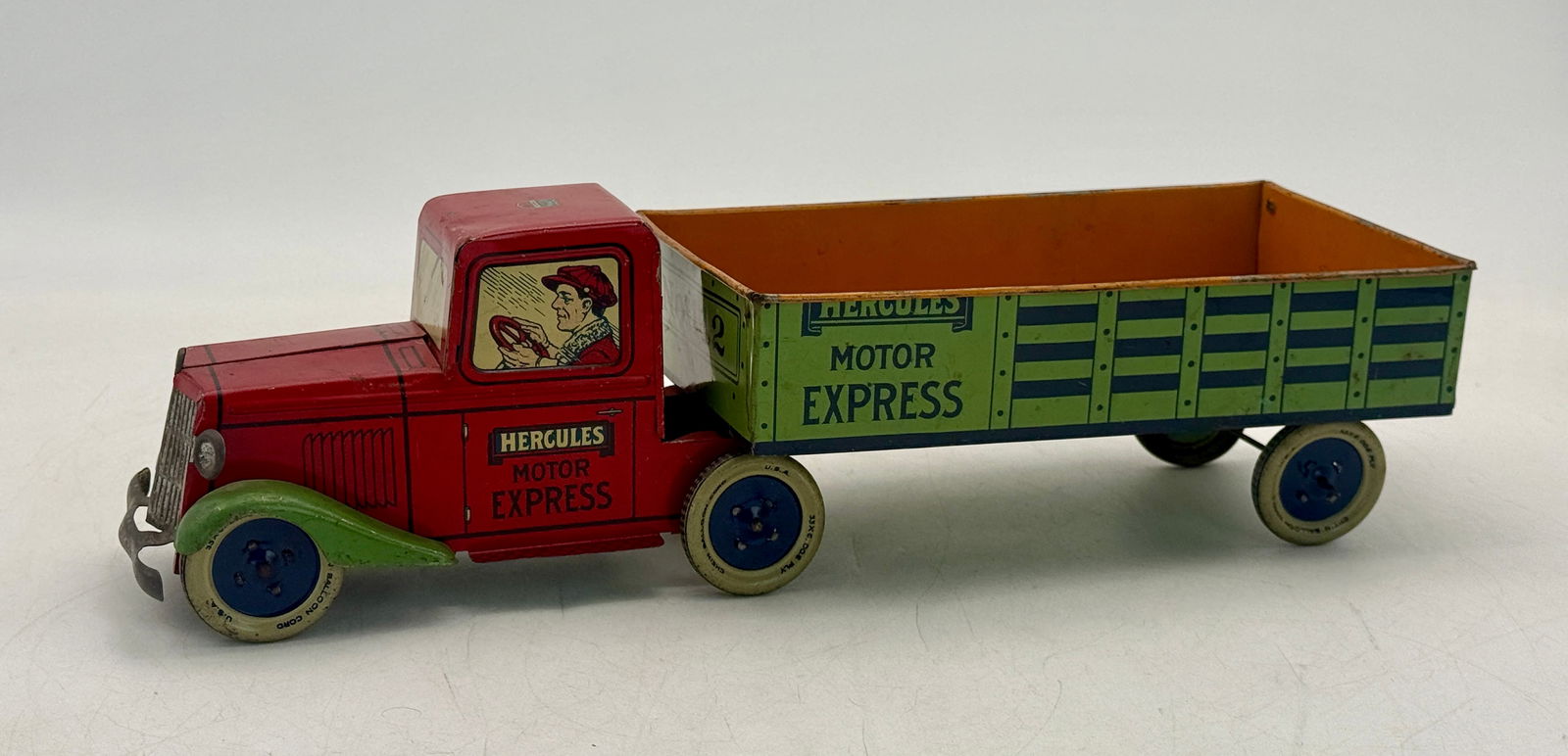 J. Chein Hercules Motor Express Tinplate Toy Truck (1 of 2)