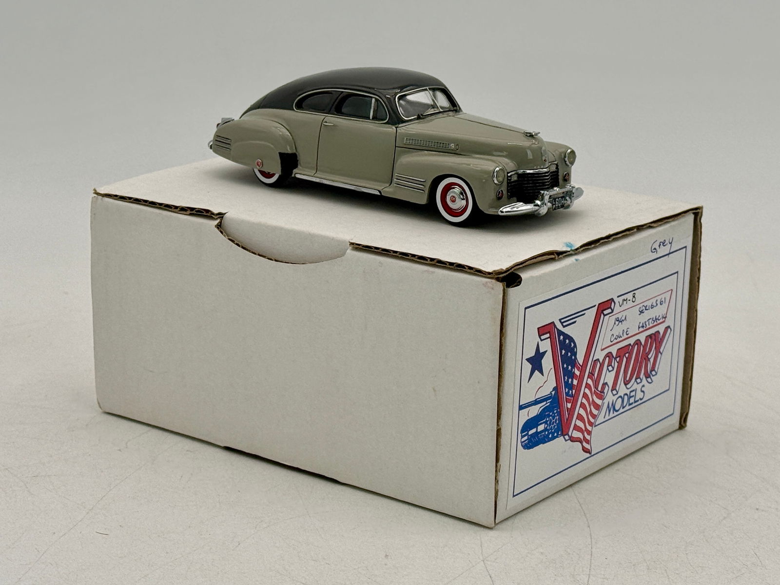 Victory Models VM-8 1941 Cadillac Series 61 Coupe Fastback Scale Model (1 of 4)