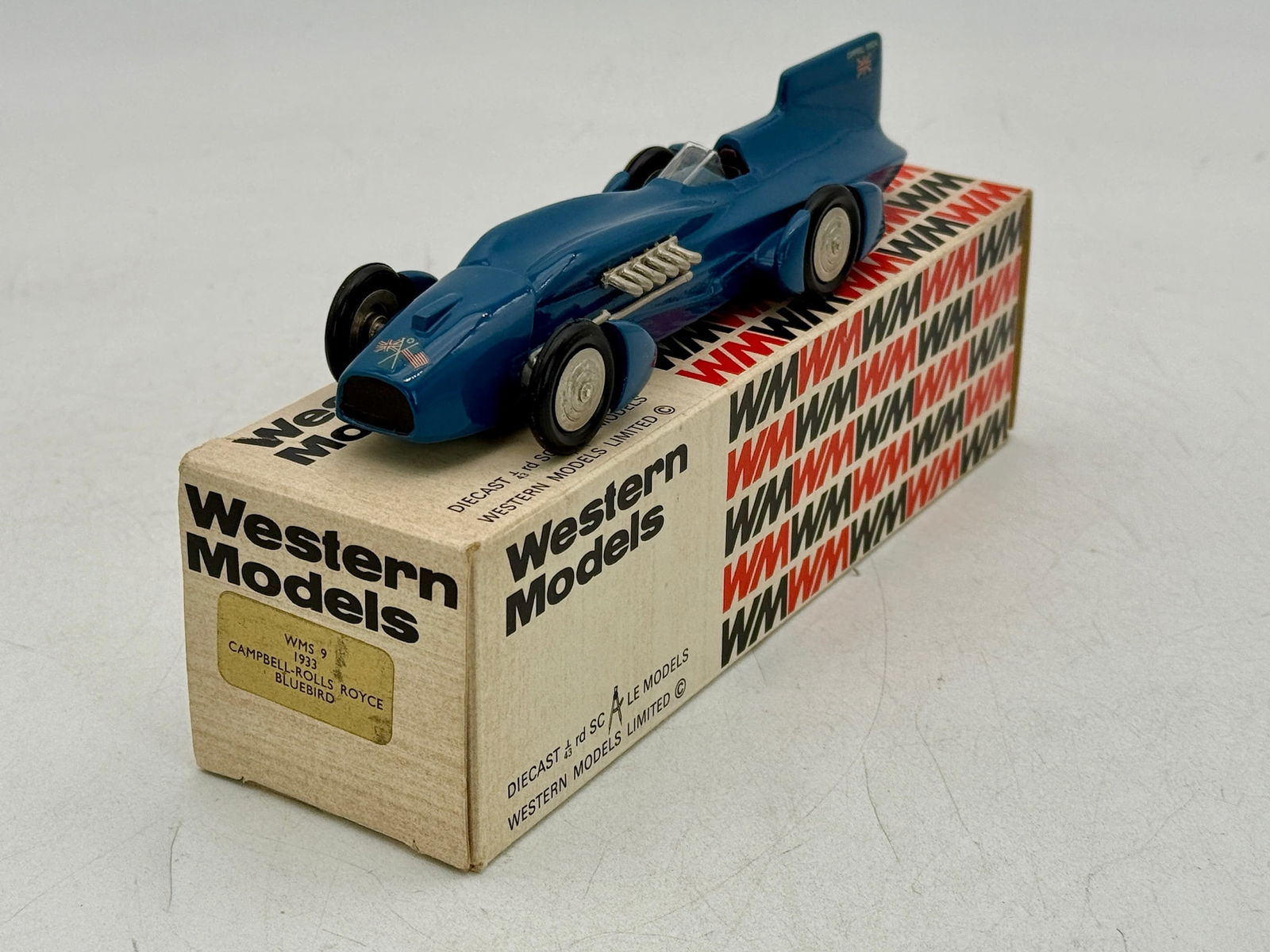 Western Models WMS 9 1933 Campbell-Rolls Royce Bluebird (1 of 2)