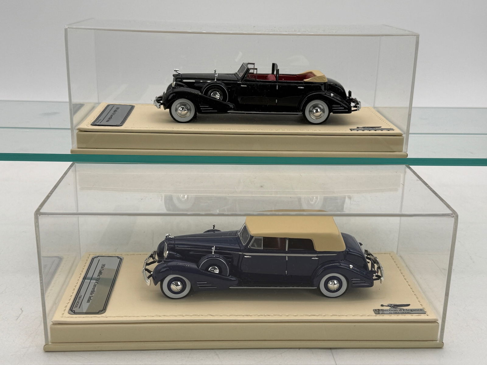2 TSM-MODEL Cadillac V16 Convertible Sedan Cars (1 of 3)